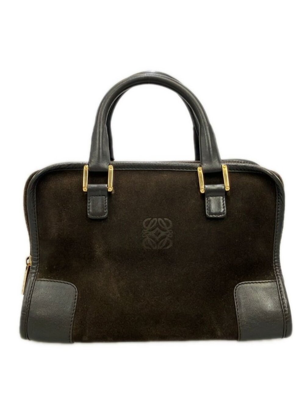 Loewe Handbag Suede Amanaso 28